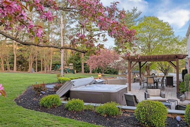 4111 Spotswood Trl, Penn Laird, VA 22846 - view of storm shelter with a yard and a patio