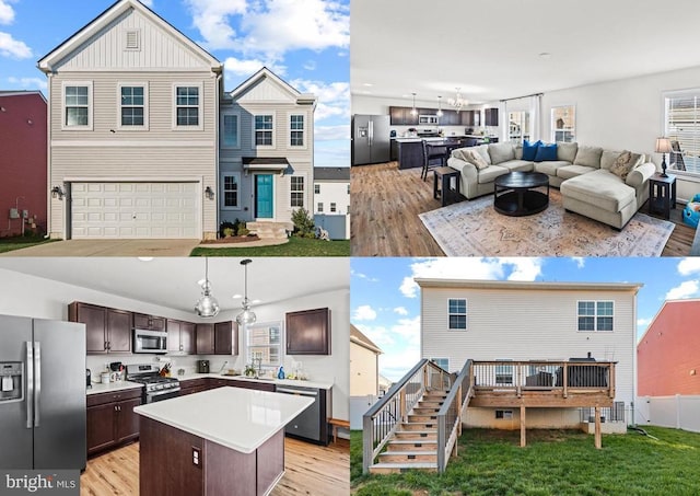 9717 Rockwell Rd, Fredericksburg, VA 22407 - view of marketing collateral with multiple images