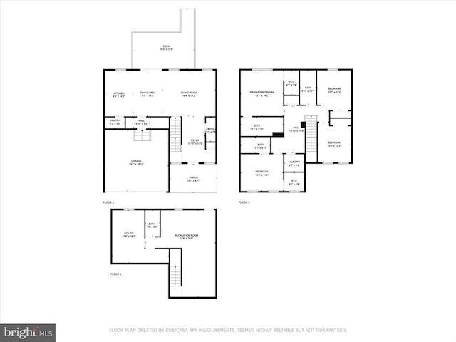 9717 Rockwell Rd, Fredericksburg, VA 22407 - floor plan / room layout