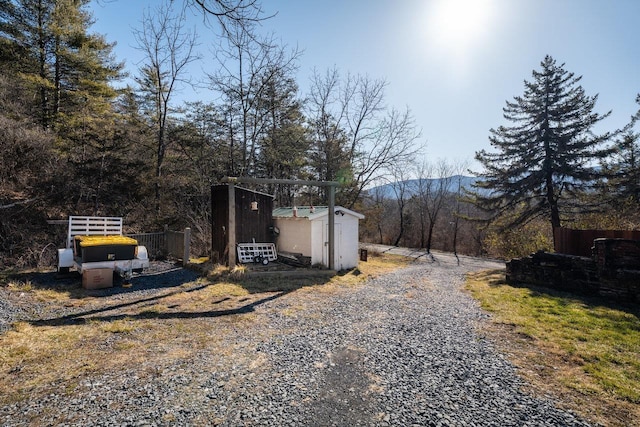 2077 Deerfield Valley Rd, West Augusta, VA 24485 - view of street with a mountain view