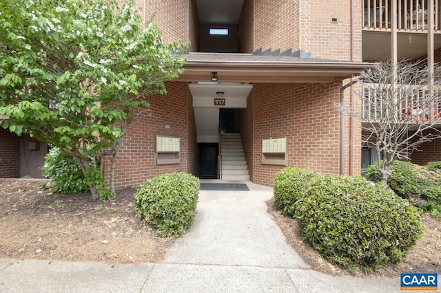 117 Turtle Creek Rd Unit 9, Charlottesville, VA 22901 - property entrance featuring brick siding