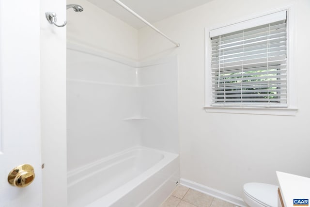 122 Westerly Ave, Charlottesville, VA 22903 - full bath with tile patterned floors, washtub / shower combination, and vanity