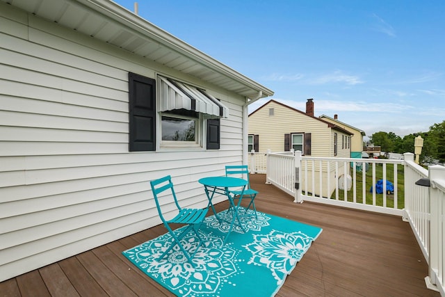 390 Frontier Dr, Staunton, VA 24401 - view of wooden deck