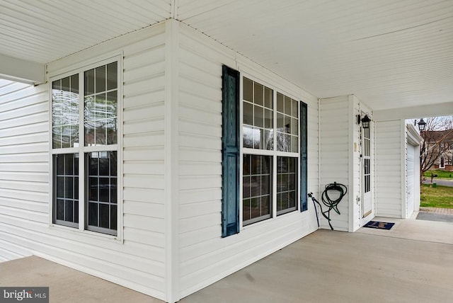 view of patio / terrace featuring a porch