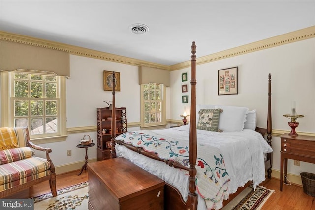 100 River Bend Rd W, Fredericksburg, VA 22407 - bedroom featuring light wood-style floors and multiple windows