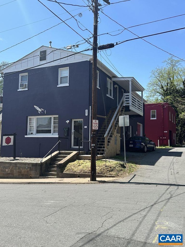 301 7th St SW, Charlottesville, VA 22903 - view of front facade featuring stairs
