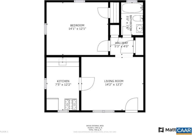 301 7th St SW, Charlottesville, VA 22903 - plan