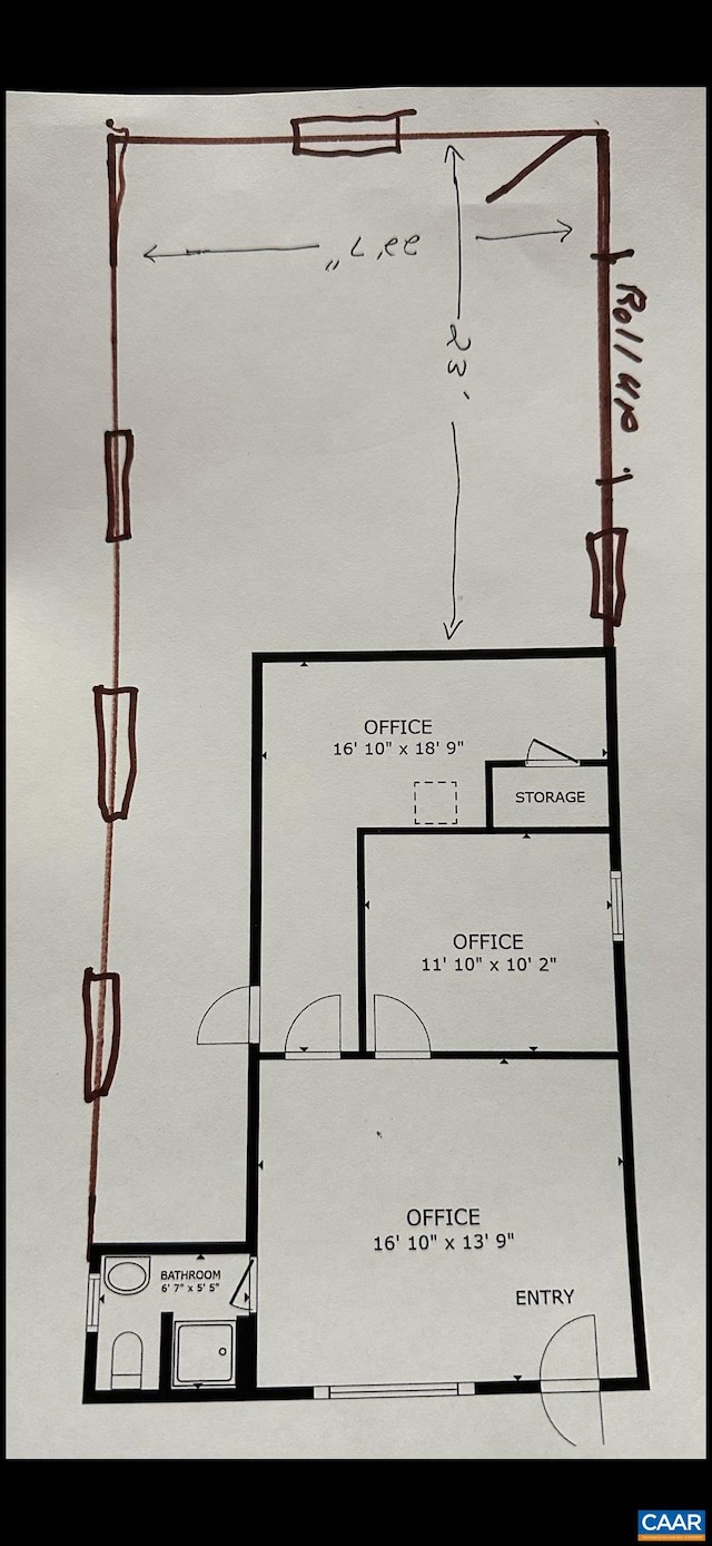 301 7th St SW, Charlottesville, VA 22903 - view of layout