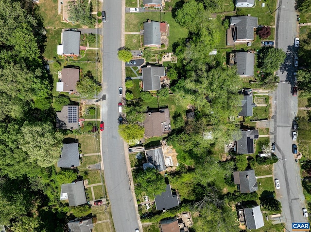 aerial overview of property's location featuring nearby suburban area