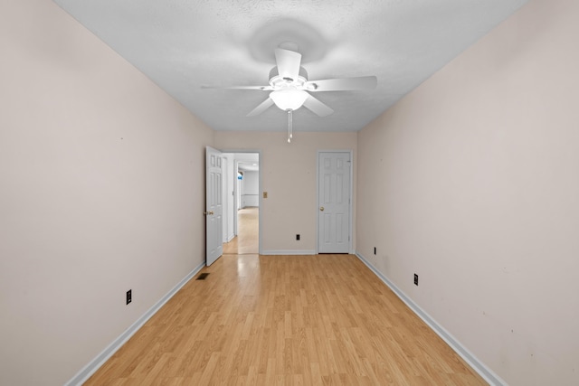 192 Sandy Ridge Rd, Waynesboro, VA 22801 - unfurnished room with light wood-style floors and a ceiling fan