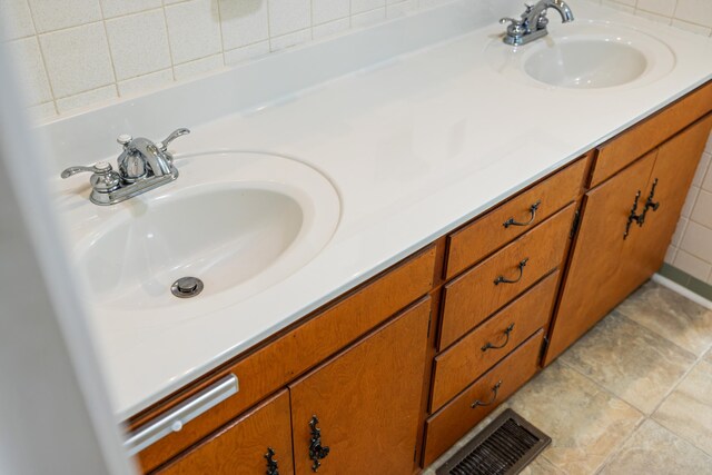 192 Sandy Ridge Rd, Waynesboro, VA 22801 - bathroom with double vanity and tile patterned flooring