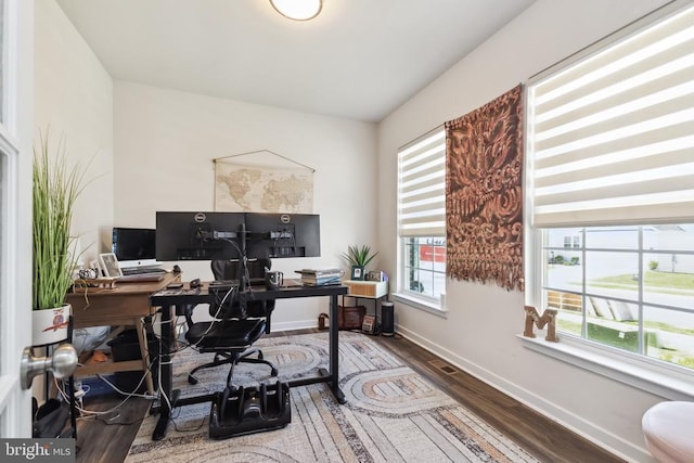 2089 Whithorn Hl, Jeffersonton, VA 22724 - office space featuring baseboards and wood finished floors
