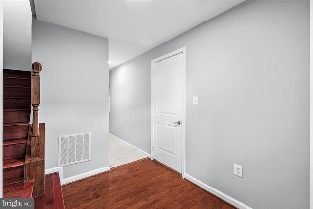 4631 Alliance Way, Fredericksburg, VA 22408 - corridor featuring wood finished floors and stairway