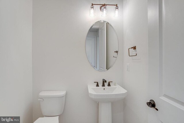 bathroom with toilet