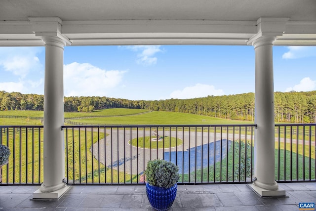 2055 Thomas Jefferson Pkwy, Charlottesville, VA 22902 - exterior space with a wooded view