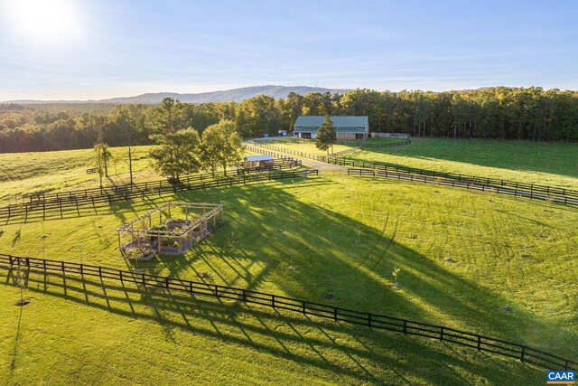 2055 Thomas Jefferson Pkwy, Charlottesville, VA 22902 - view of yard featuring a rural view and fence
