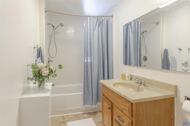 5072 Scottsville Rd, Charlottesville, VA 22902 - full bath featuring shower / bath combo with shower curtain and vanity