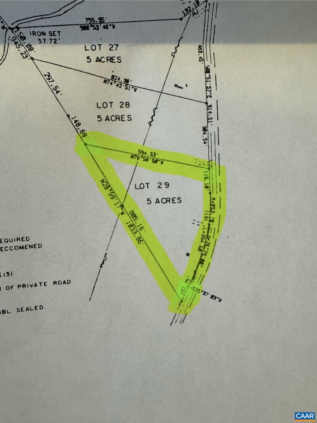 6443 Bremo Rd, Bremo Bluff, VA 23022 - survey map / technical document