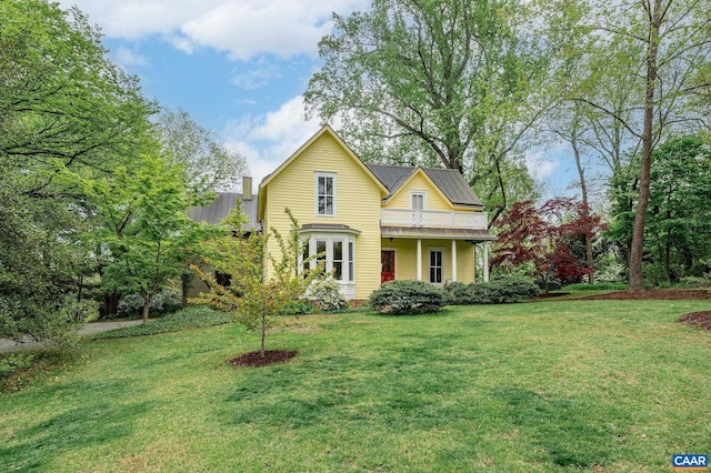 1112 Park St, Charlottesville, VA 22901 - view of front of property with a front yard