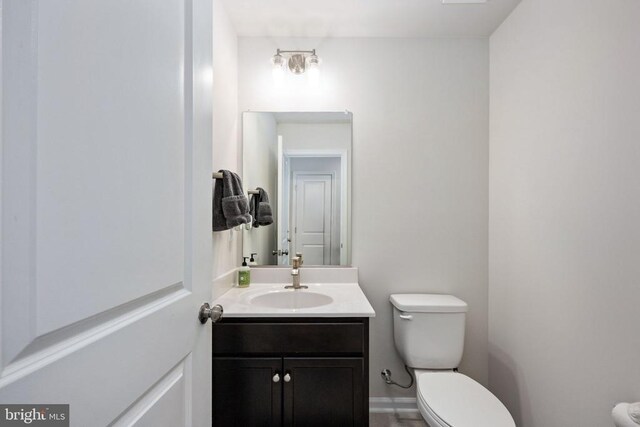 4114 Bolton Ct, Fredericksburg, VA 22408 - bathroom featuring toilet and vanity