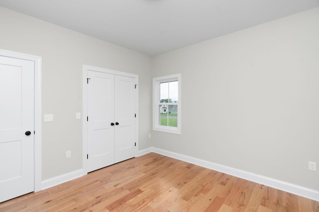 409 Peterson Ln, Waynesboro, VA 22980 - unfurnished bedroom featuring light wood finished floors and baseboards