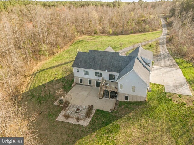 5761 Agecroft Rd, Spotsylvania, VA 22551 - view of subject property with a heavily wooded area