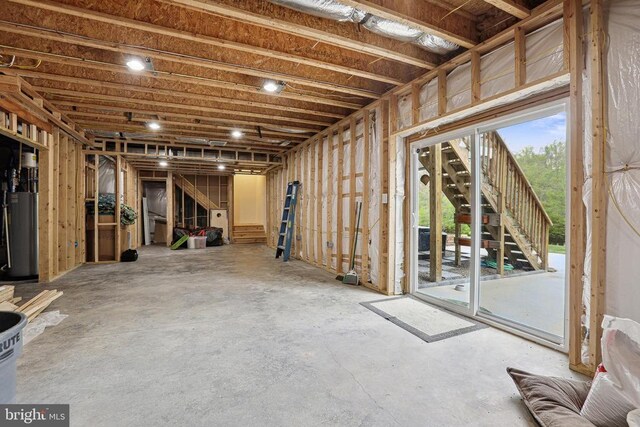 5761 Agecroft Rd, Spotsylvania, VA 22551 - below grade area with water heater
