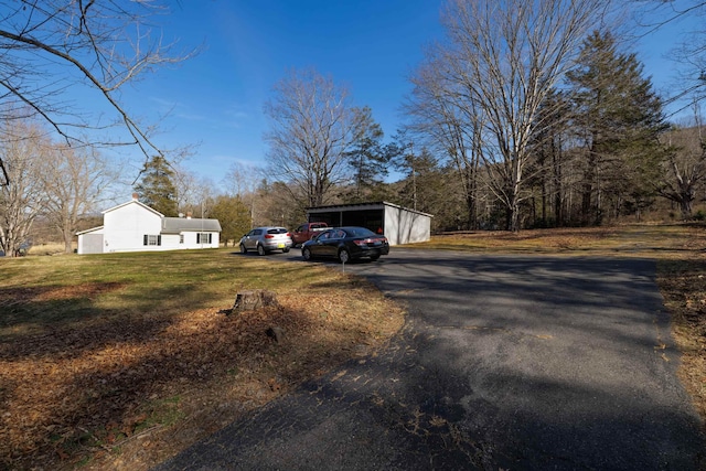 exterior space with driveway