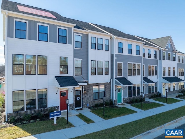 view of townhome / multi-family property