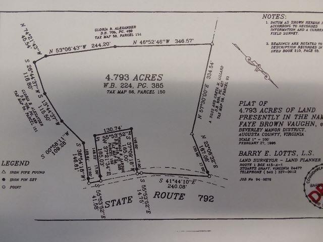 Balsley Rd, Staunton VA, 24401 land for sale