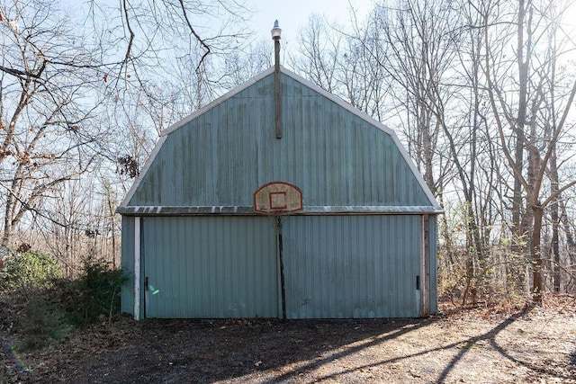 view of outbuilding with an outdoor structure