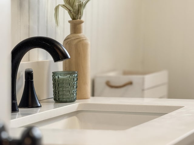 details featuring sink