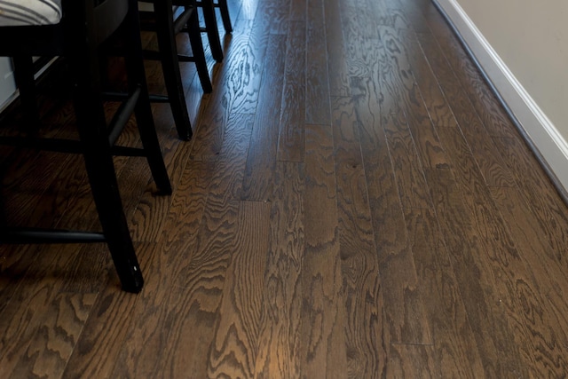 room details with wood finished floors