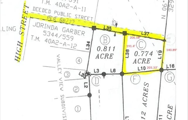 LotC High Street, Timberville VA, 22853 land for sale