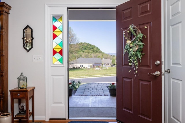 view of entryway