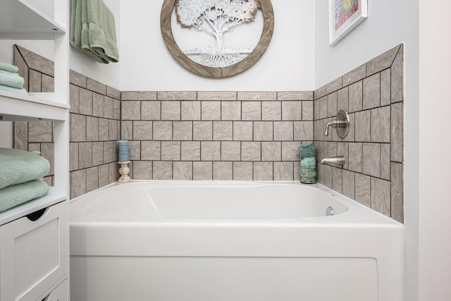 full bathroom with a bathtub