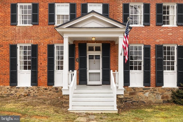 view of entrance to property