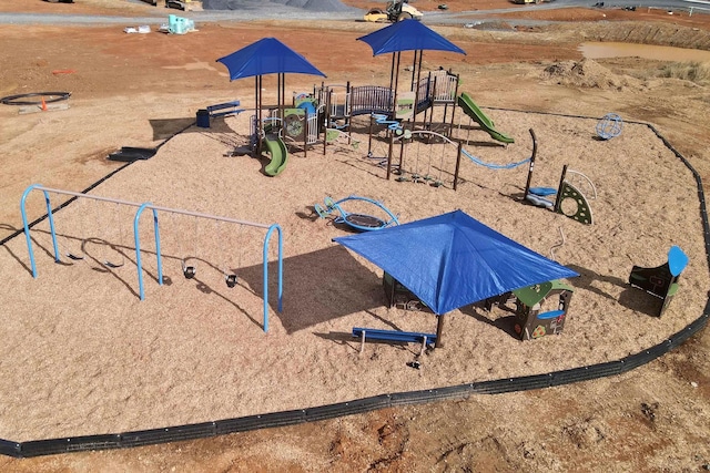 view of play area