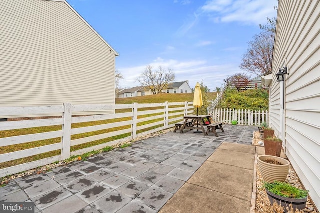 view of patio / terrace