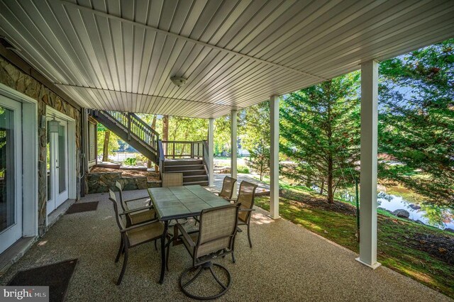 view of patio / terrace