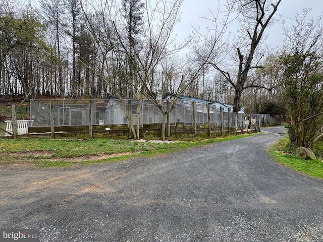 view of road