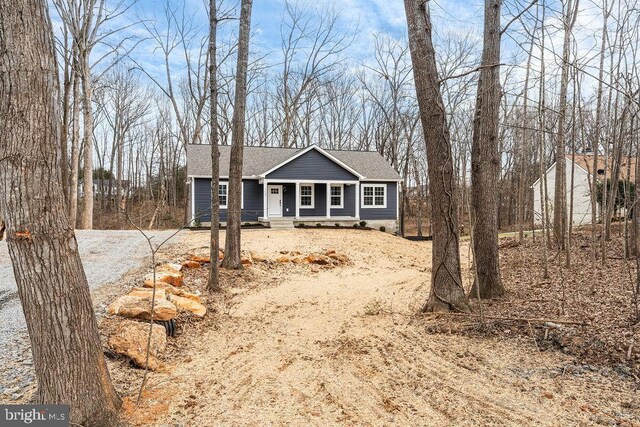 view of ranch-style house