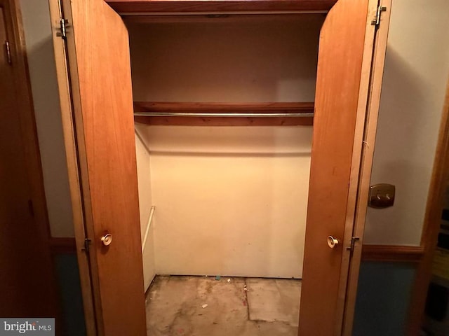 view of closet