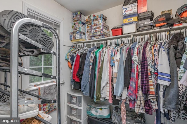 view of spacious closet