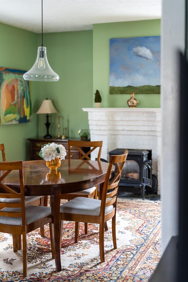 view of dining room