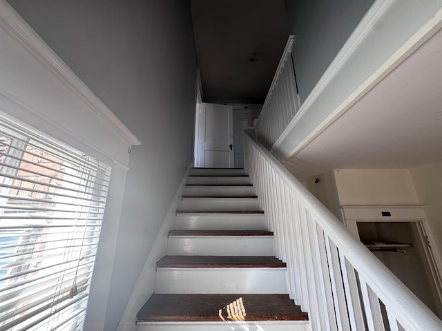 view of staircase