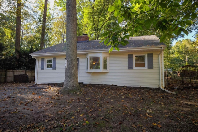 view of rear view of house