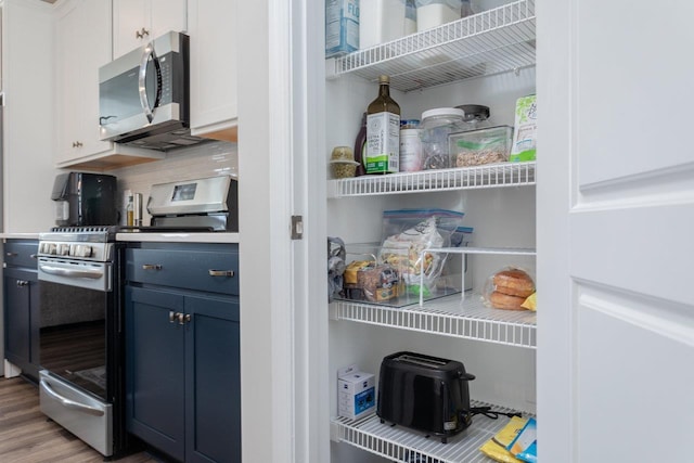 view of pantry