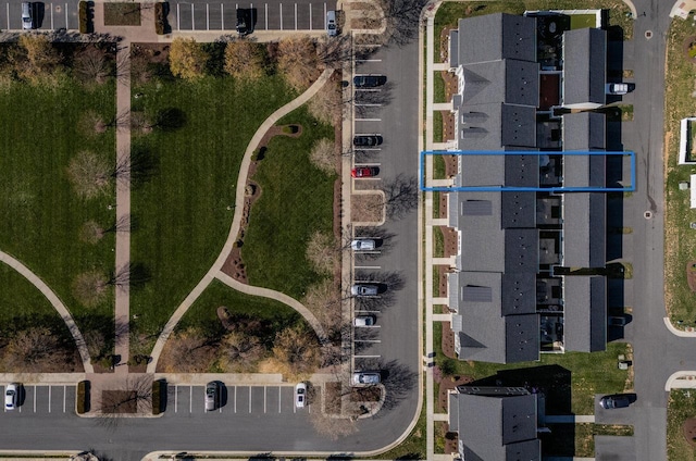 drone / aerial view