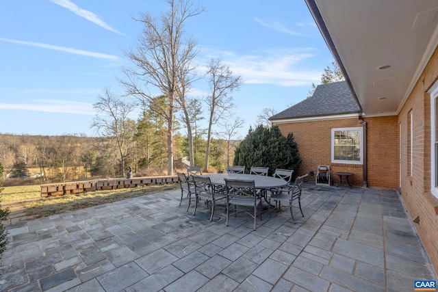 view of patio / terrace with outdoor dining space